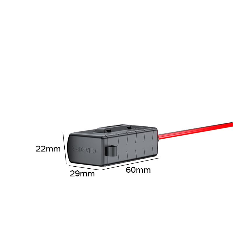 Củ Sạc Chuyển Đổi Sae Sang Usb Chống Thấm Nước 5v 2.1a Có Công Tắc On / Off Cho Xe Mô Tô