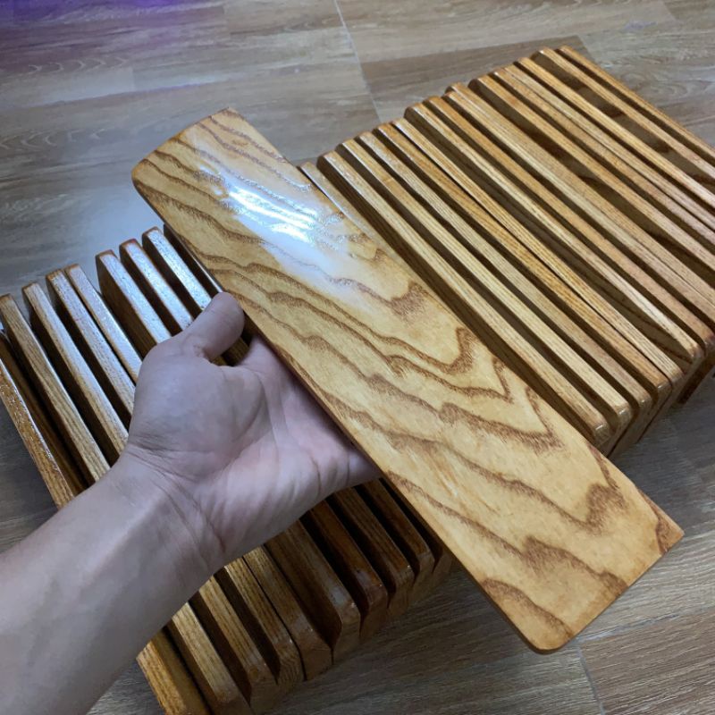 Kê tay gỗ Tần Bì dùng cho bàn phím cơ