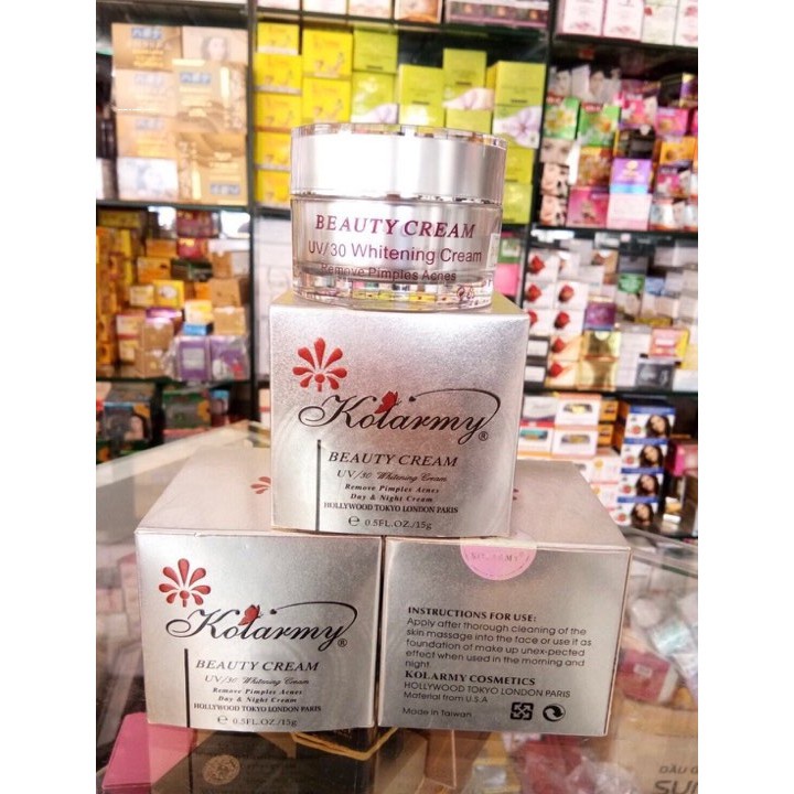Kem Dưỡng Da KOLARMY Beauty Cream UV/30- 15g