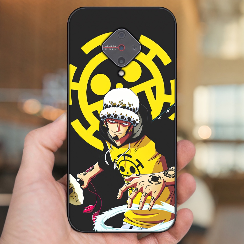 Ốp lưng Vivo S1 Pro viền đen in hình Law One Piece