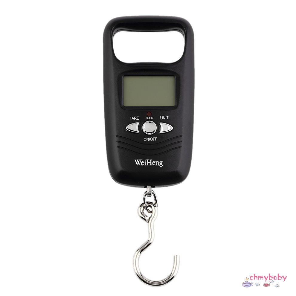 Pocket Portable Mini 50kg LCD Treo kỹ thuật số Hành lý Cân móc Cân [8/2]