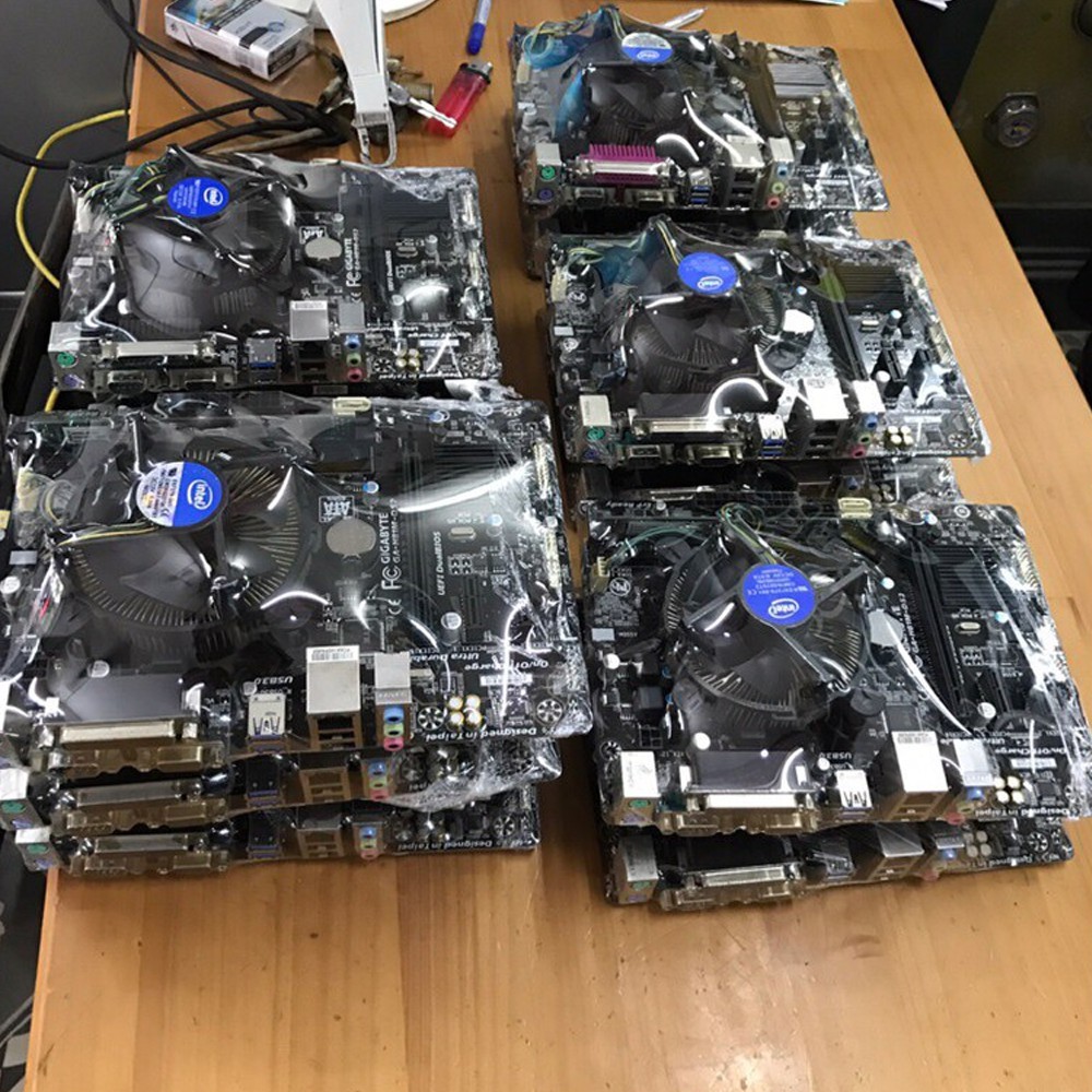 Combo Main H110+G4600+Ram 8G Gskill (4x2)