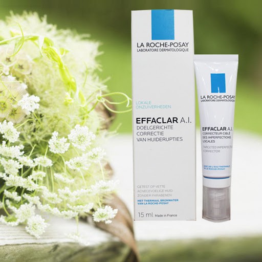 [TEM CTY] La Roche Posay Effaclar A.I. 15mL -  Kem giảm mụn dành cho các đốm mụn