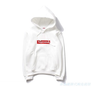 Áo khoác Hoodie Superme trắng