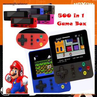 Máy Chơi Game Cầm Tay SUP, BOX 500 trò chơi cho 1 người chơi.