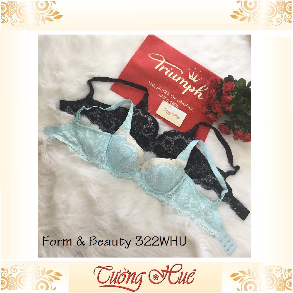 SALE SALE SALE - Áo lót nữ Triumph From & Beauty 322 WHU ren lưng bảng to.