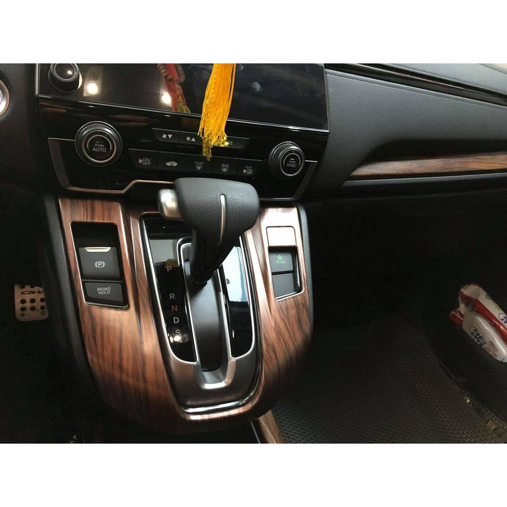 Ốp nội thất vân gỗ xe Honda CRV 2018 - 2019 - 2020 - 2021- 2022 Hàng nhựa ABS cao cấp