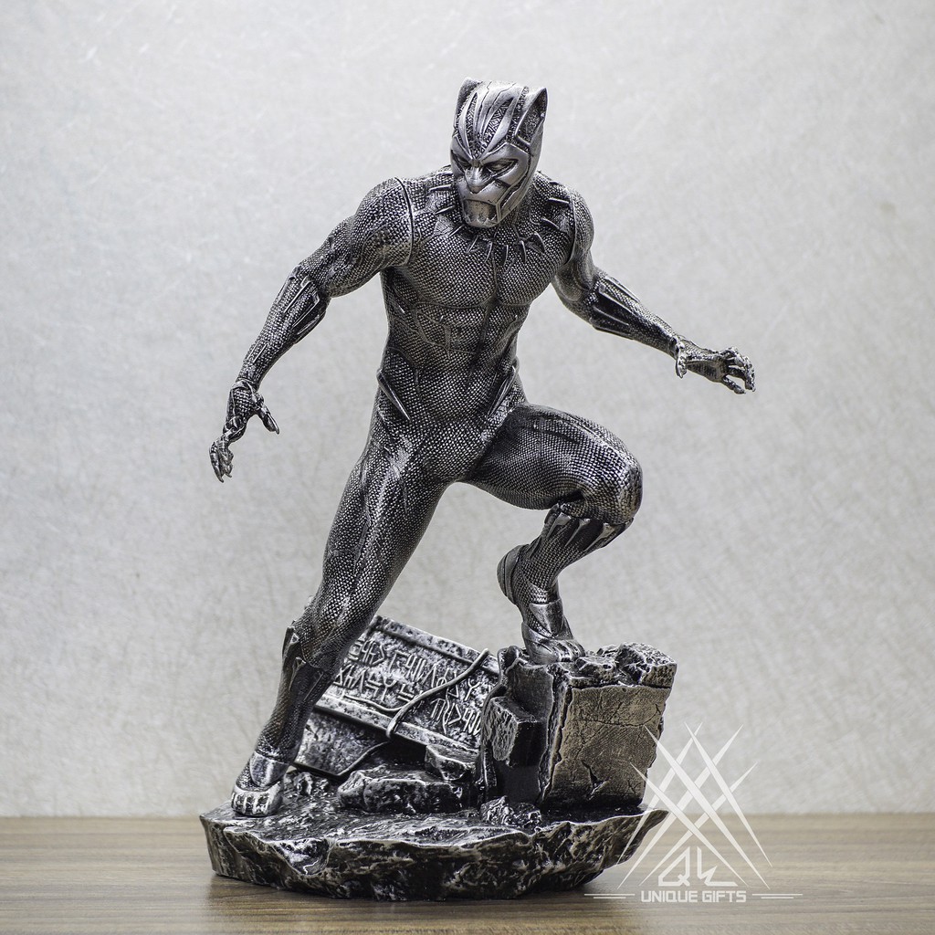 Tượng mô hình Black Panther chất liệu polyresin