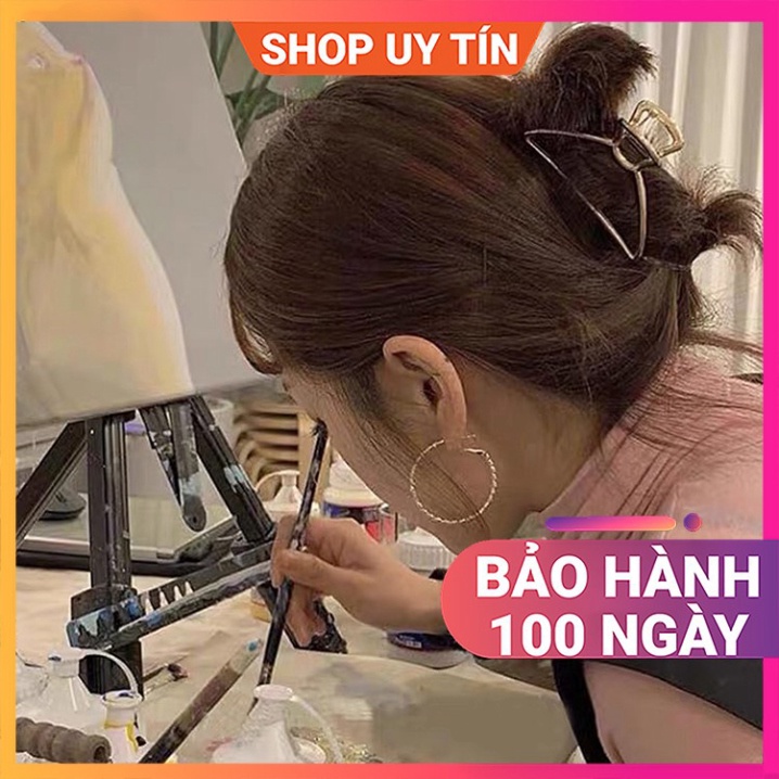 Kẹp tóc càng cua Hàn Quốc nữ đẹp hottrend kim loại iLita cặp búi tóc dễ thương cào 3 răng, 5 răng, 10 răng, 14 răng