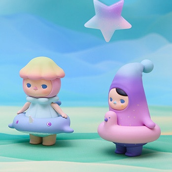 ★Hgtoys★Búp Bê Popmart PUCKY Bubble Series Mystery Trang Trí