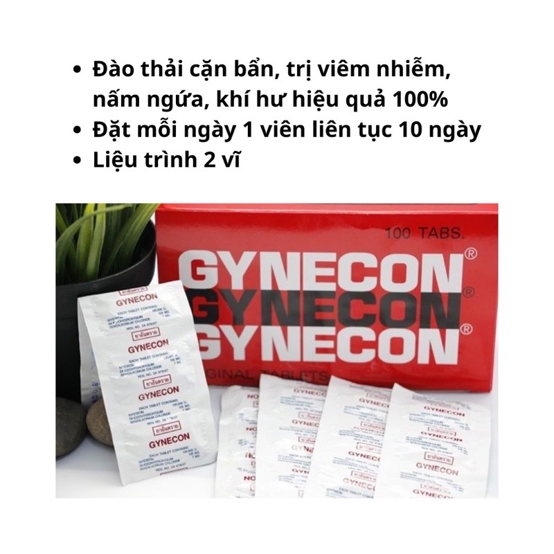 [ 1 vĩ 5 viên ]Viên phụ khoa chính hãng ( tặng bcs ngón tay)