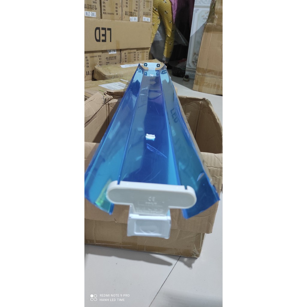 Máng đèn phản quang có choá inox 2 bóng 1.2m - MINOX2B