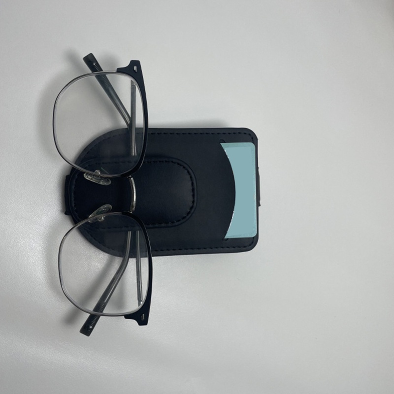 Flgo Kẹp Gắn Tấm Che Nắng Xe Hơi Màu Đen Tiện Dụng