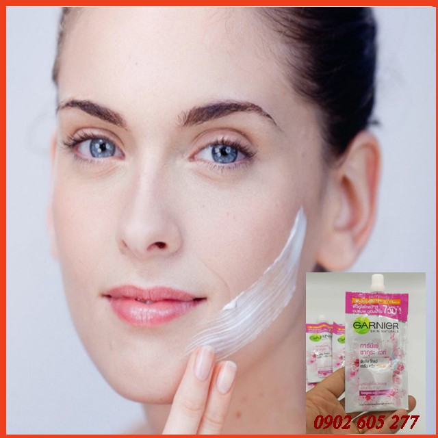 [hàng chính hãng]Hộp 6 gói Kem Garnier dưỡng da Thái Lan