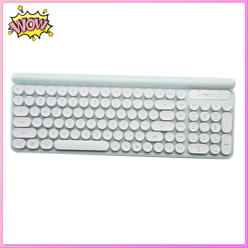 Set Bàn Phím + Chuột + Chuột Không Dây 2.4g Phong Cách Retro | BigBuy360 - bigbuy360.vn