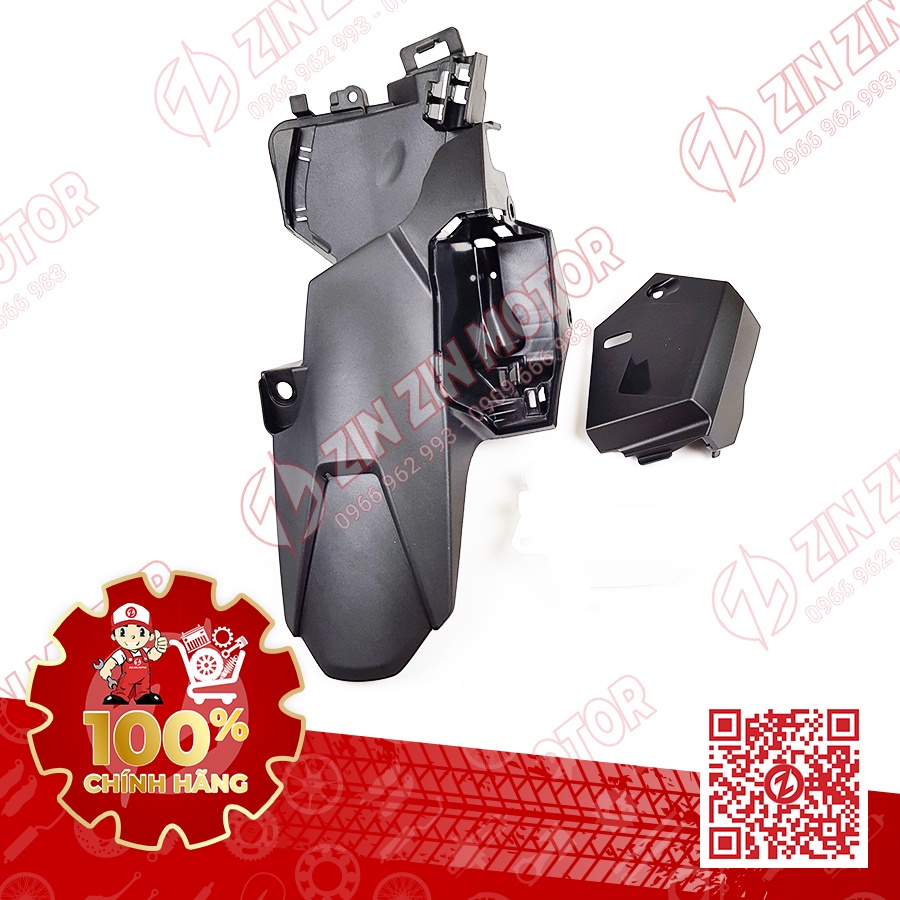 Bộ chắn bùn dè con 3 món AB 2020 gắn Vario, Click chính hãng Honda Việt Nam
