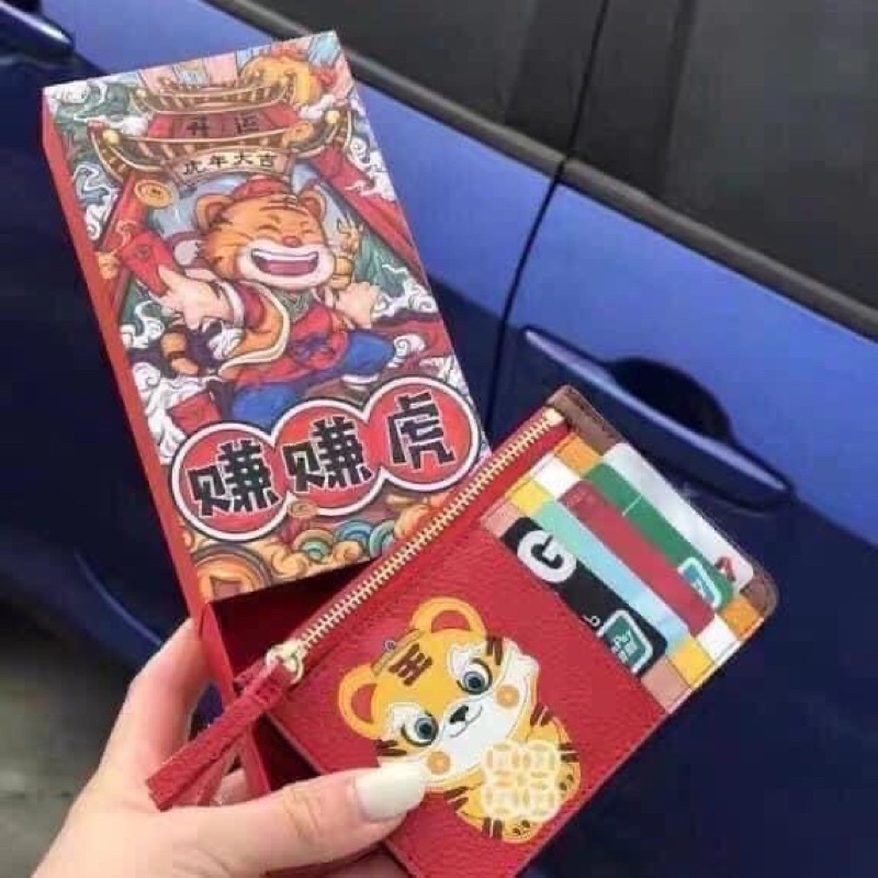 M653 🐯🐯🐯✨ TORY BURCH CARD HOLDER