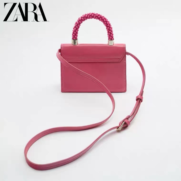 Túi Xách Đeo Vai Zara Mini Đính Hạt Dễ Thương Xinh Xắn Dành Cho Nữ
