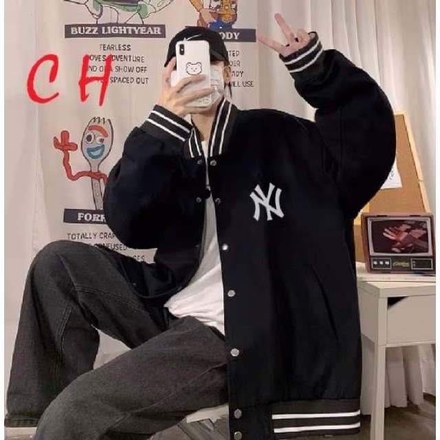 Áo bomber cúc bấm CH12 | BigBuy360 - bigbuy360.vn