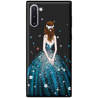 Ốp Lưng Samsung Note 10 - Note 10 Plus - Cô Gái Váy Xanh