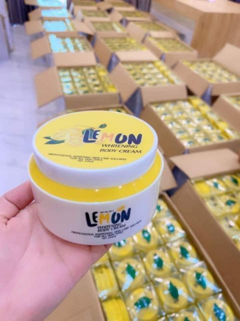 LEMON WHITENING BODY CREAM