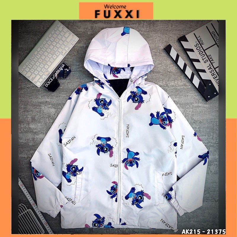 ⚡️ FREESHIP ⚡️ Áo Khoác Dù 215 Bomber Jackets Stich Dù 2 Lớp Hàng Unisex