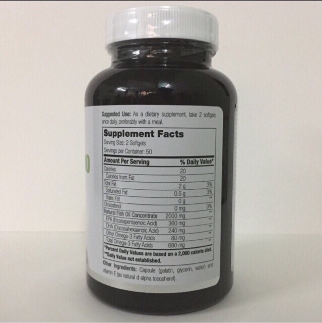 Dầu cá Omega 3 MegaCardio