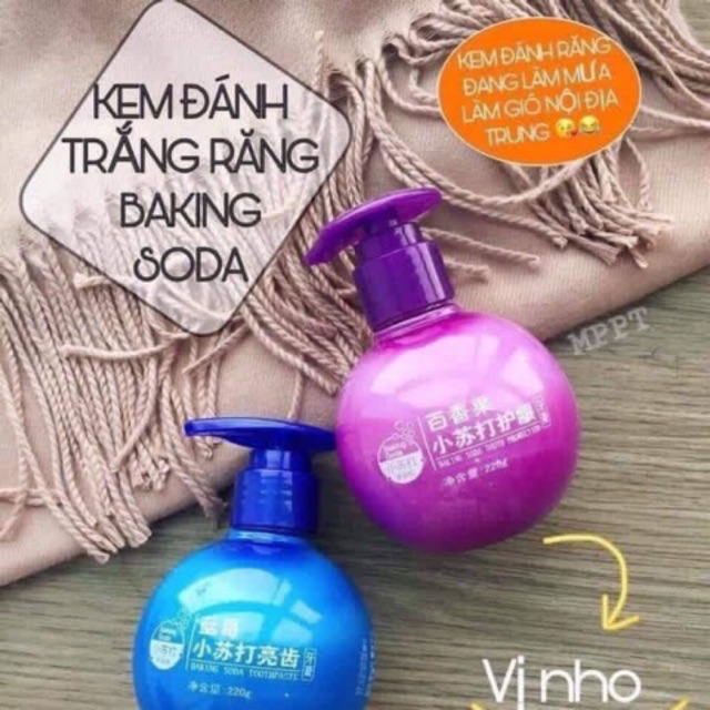 Kem đánh răng Soda Trung quốc