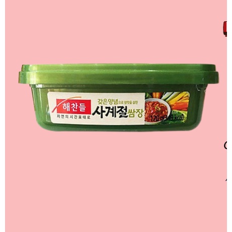 Tương Đậu Hàn Quốc Ăn Liền Chấm Thịt Nướng, Hải Sản 170g Nhập Khẩu Chính Hãng
