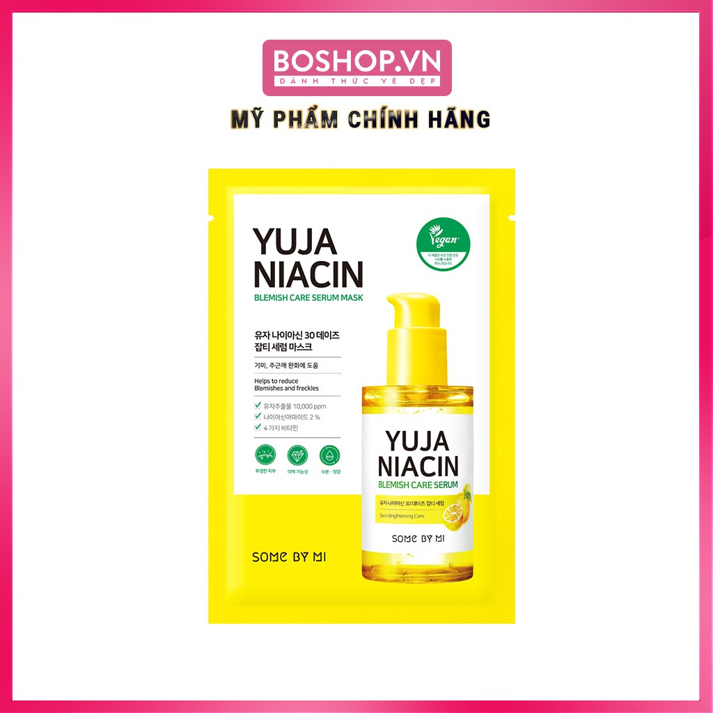 Mặt Nạ Dưỡng Trắng Da Dầu Mụn Some By Mi Yuja Niacin 25g