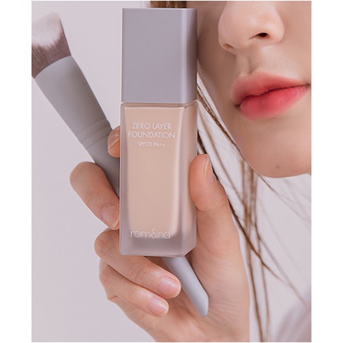 KEM NỀN MỎNG NHẸ TỰ NHIÊN CHO LỚP NỀN HOÀN HẢO ROMAND ZERO LAYER FOUNDATION 35ML CHÍNH HÃNG - 9868