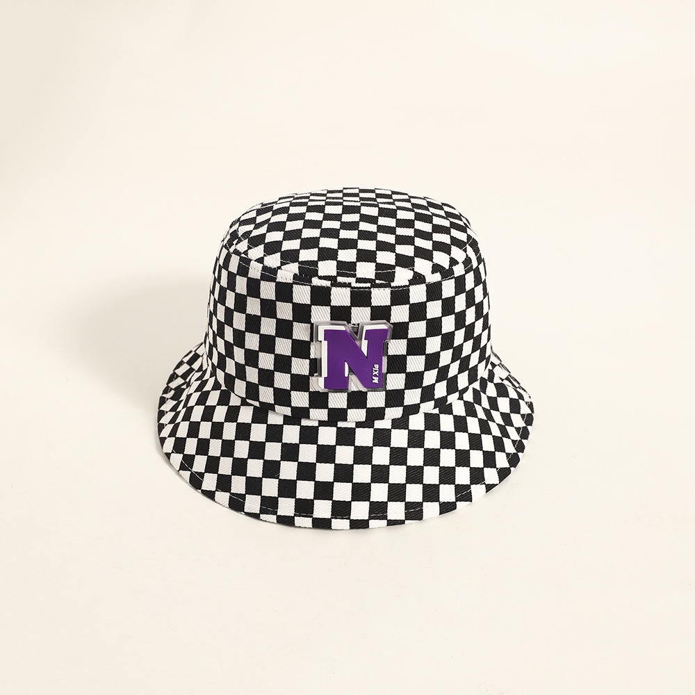 Mũ Ngư Dân Che Nắng Đi Biển Ngoài Trời Bằng Da Họa Tiết Chữ Dễ Thương Cho Bé