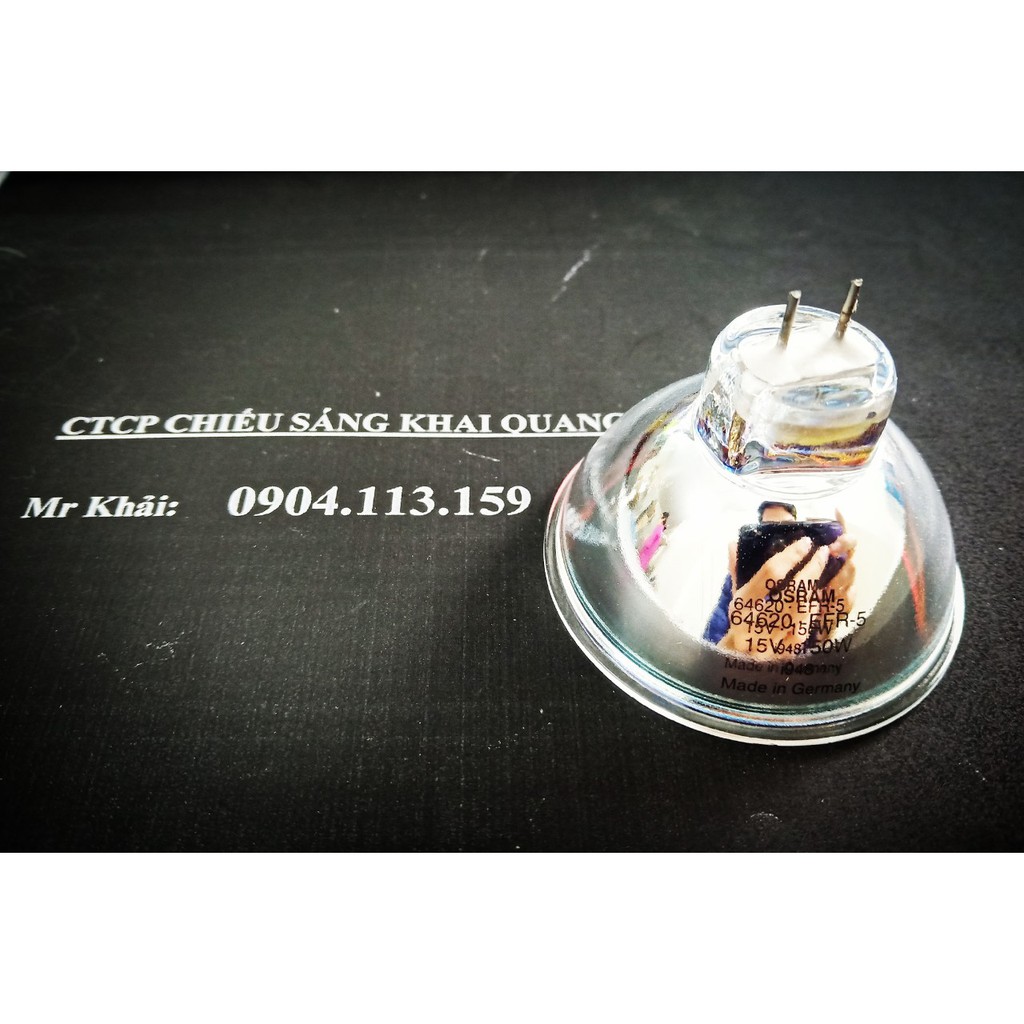 Bóng halogen chén Osram HLX 64620 15V 150W tuổi thọ 500h