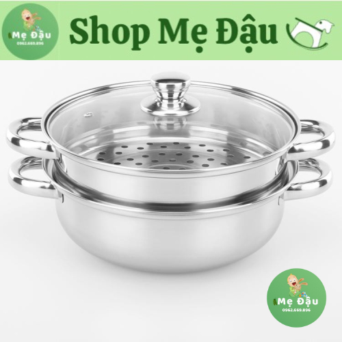 Nồi hấp inox cao cấp (LOẠI 2 TẦNG)