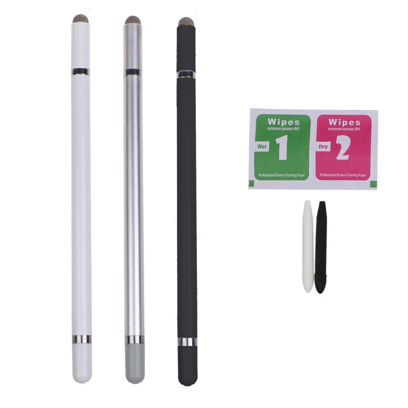 Bút Cảm Ứng Sợi Carbon 3 Trong 1 Cho Điện Thoại Cảm Ứng