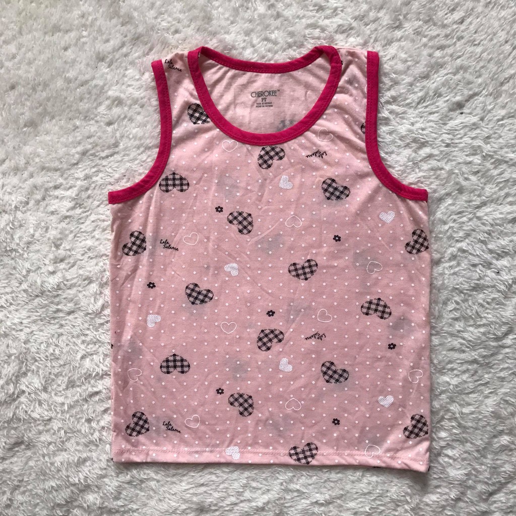 Áo thun 3 lỗ bé gái