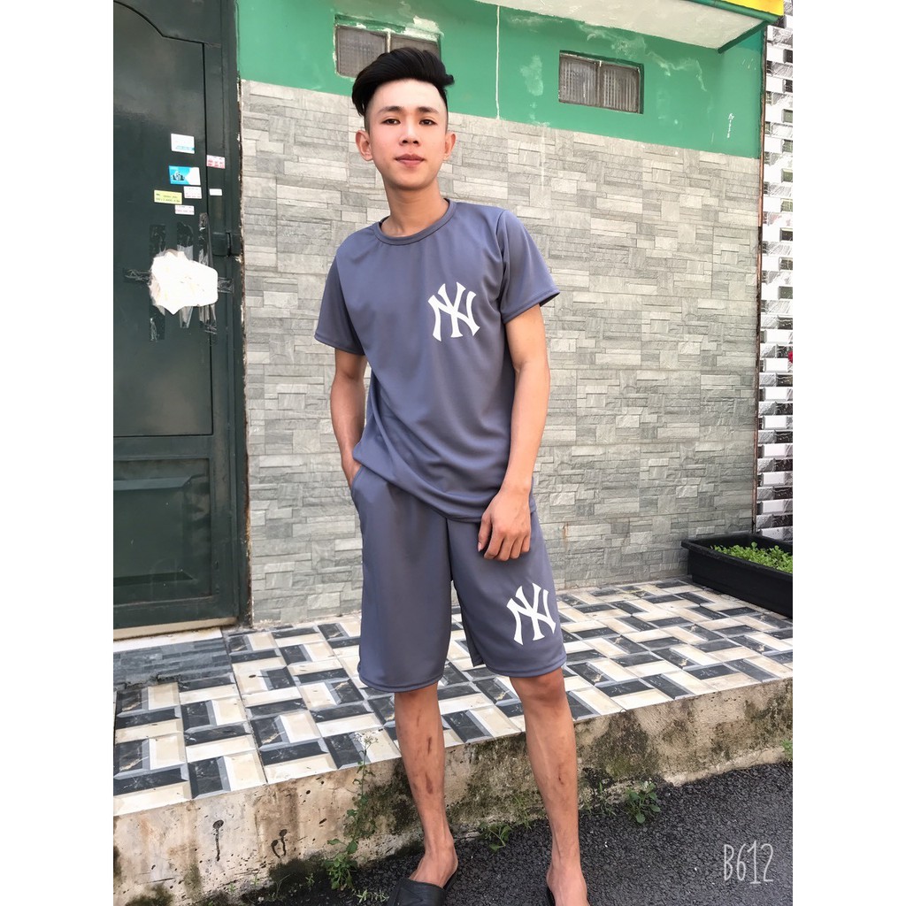 [XẢ KHO] BỘ THỂ THAO NAM Ép Vân NY Cao Cấp BTT-986 | BigBuy360 - bigbuy360.vn