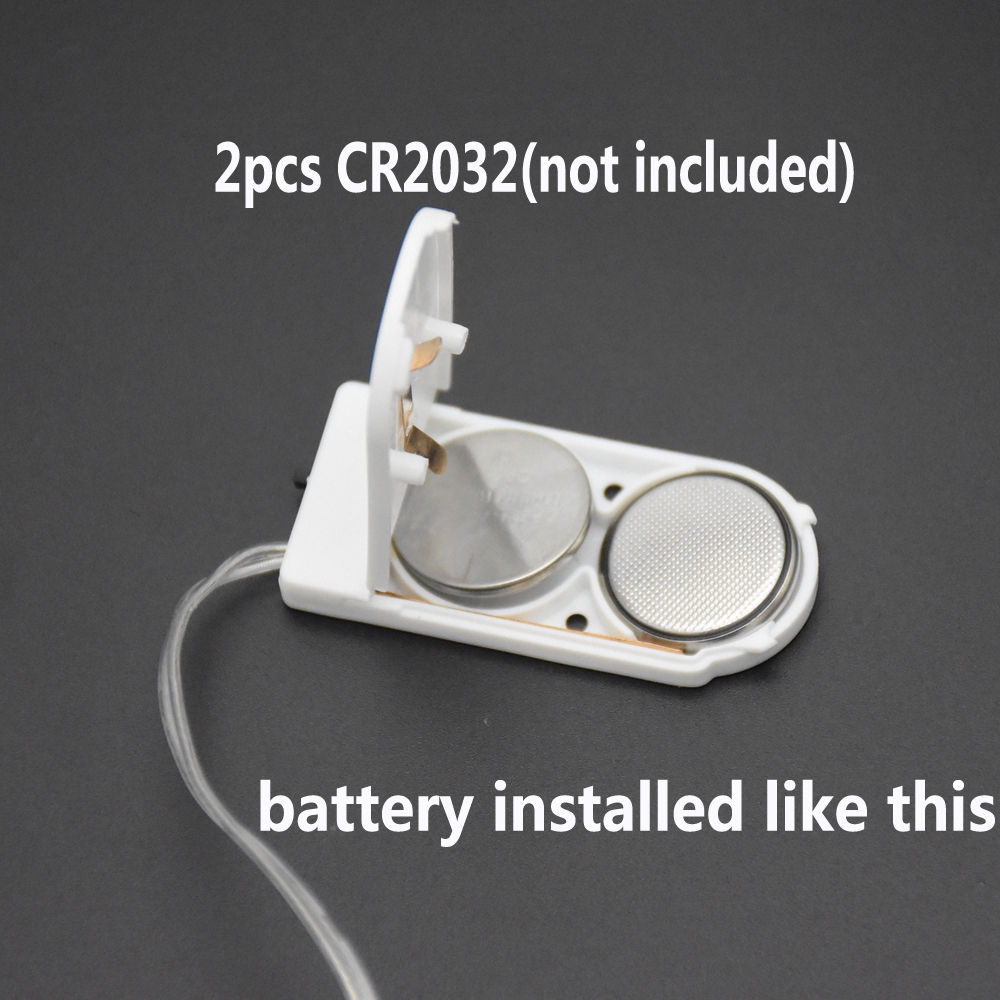 Dây đèn LED 50 bóng 5M lõi đồng sử dụng pin trang trí phòng ốc/tiệc tùng/lễ hội/Giáng Sinh/Halloween