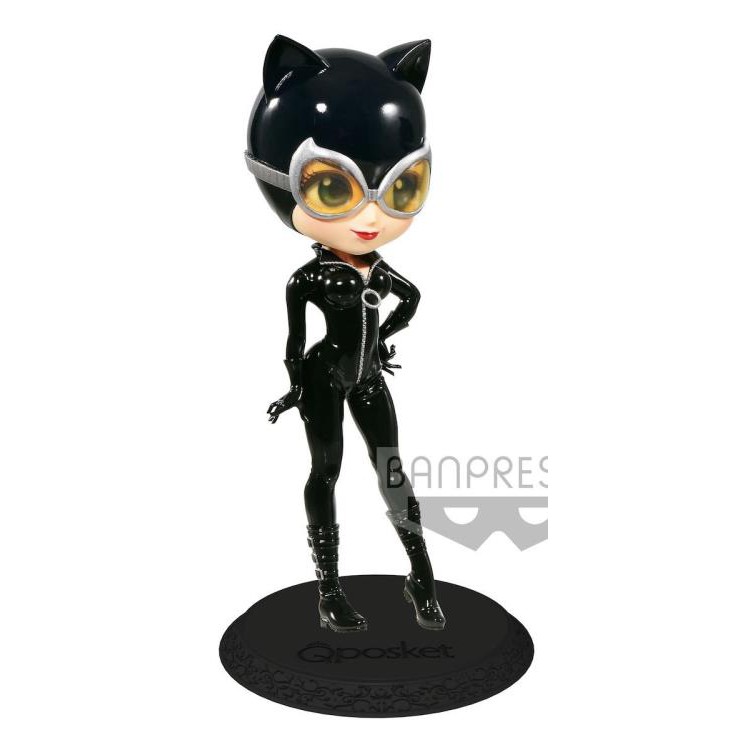 [New] Mô hình chính hãng Banpresto Figure Super Heroes Siêu Anh Hùng DC Comics - Q Posket - Catwoman (Ver.A)