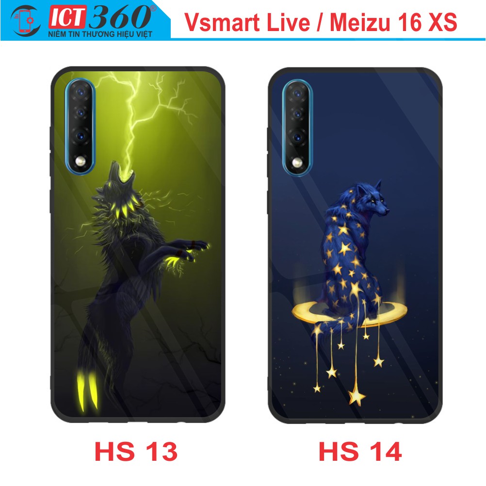 Ốp Lưng Kính VSMART LIVE/ MEIZU 16 XS - In Theo Yêu Cầu - Hình 3D