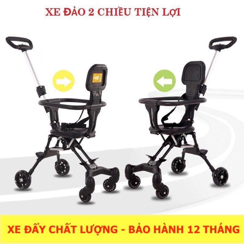 Xe đẩy gấp gọn 2 chiều Seka S540