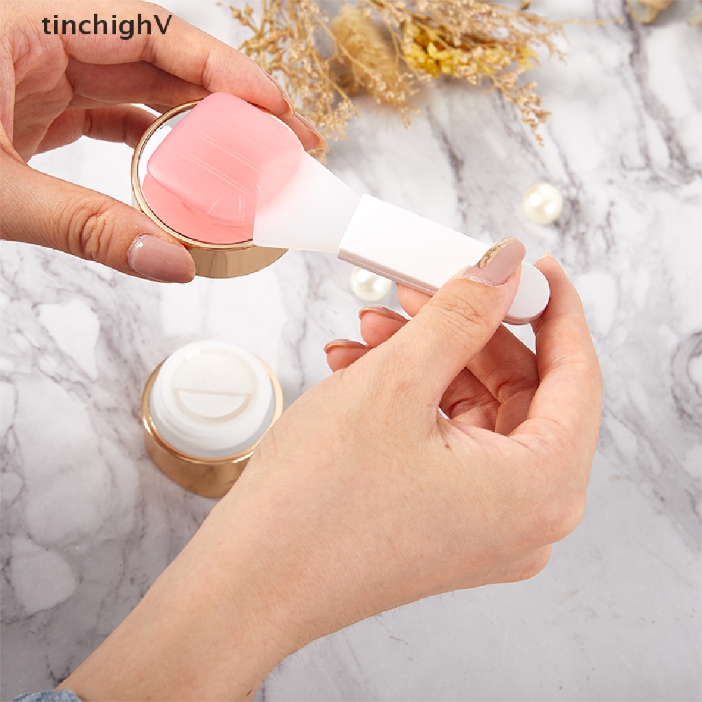 1 Vỏ Bọc Cọ Đắp Mặt Nạ Bằng Silicone Chống Bụi