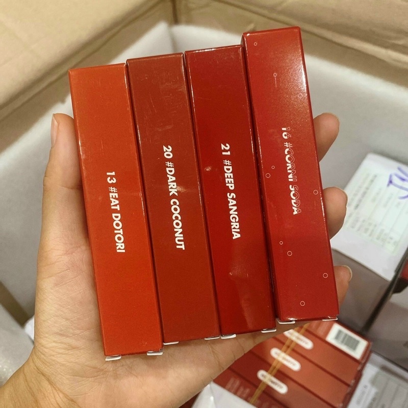 Son tint bóng Romand Juicy Lasting Tint các màu hot