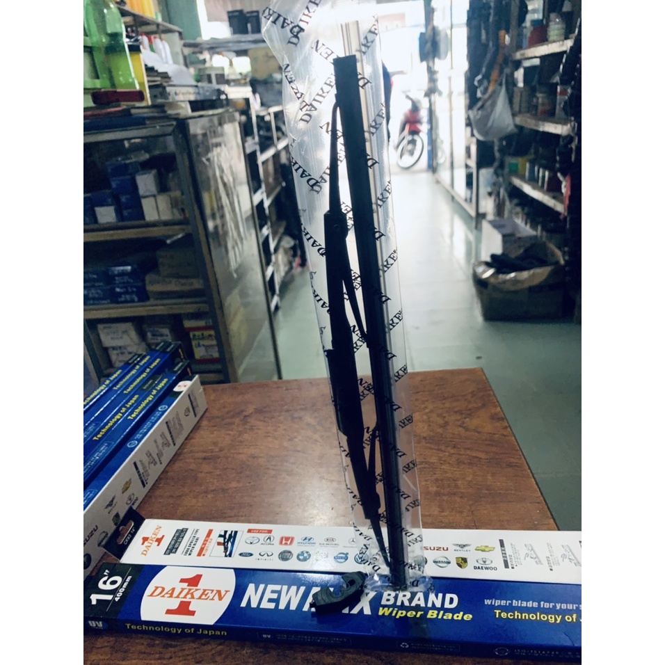 Gạt mưa Gọng Sắt cao cấp đủ Size cho mọi loại xe , gạt sạch ,siêu bền chính hãng Daiken - Giá bán/1 Sản phẩm