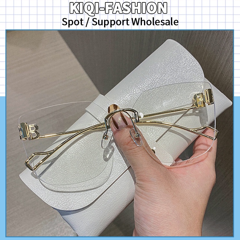 Kính Mát Gọng Kim Loại Phong Cách Vintage Hàn Quốc Cho Nam / Nữ