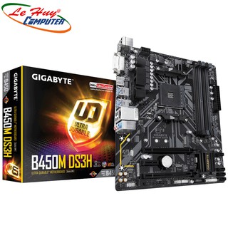Bo mạch chủ-mainboard gigabyte b450m ds3h socket am4 m-atx