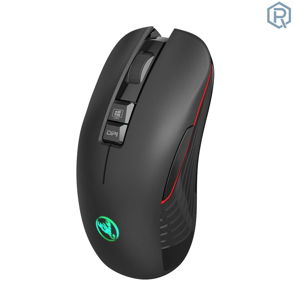 Chuột quang chơi game không dây R Hxsj T30 2.4ghz 3600dpi