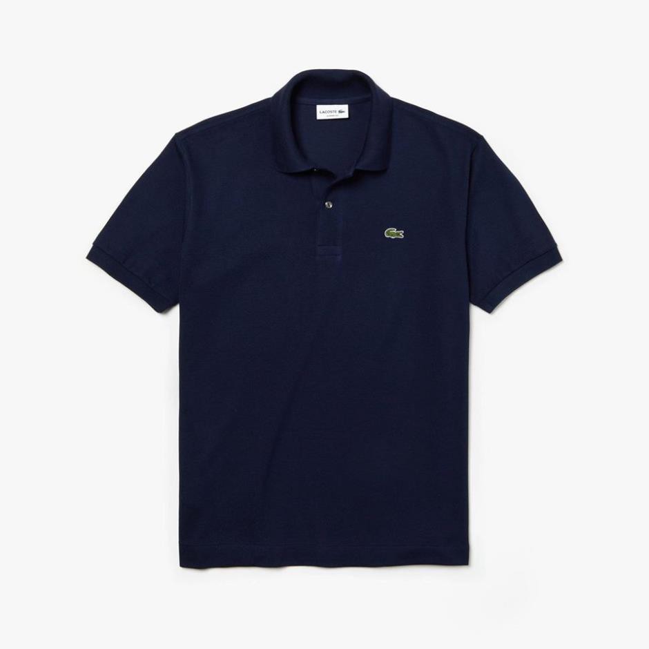 Hè [ XẢ KHO] Áo Polo Lacoste Xanh Than Xịn Có Cổ  - Chất Liệu 100% Cotton Pique 🏆