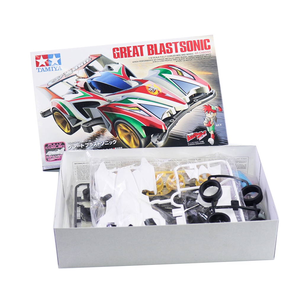 Xe Đua Lắp Ráp Tamiya Mini 4WD Great Blastsonic AR