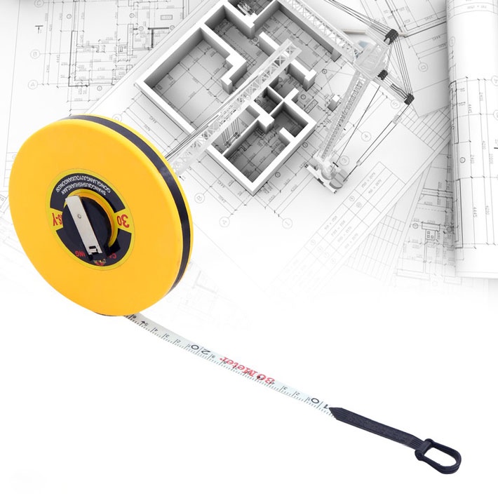 Thước Dây Cuộn CAIHONG 20m 30M 50M, ĐỒ NGHỀ DC
